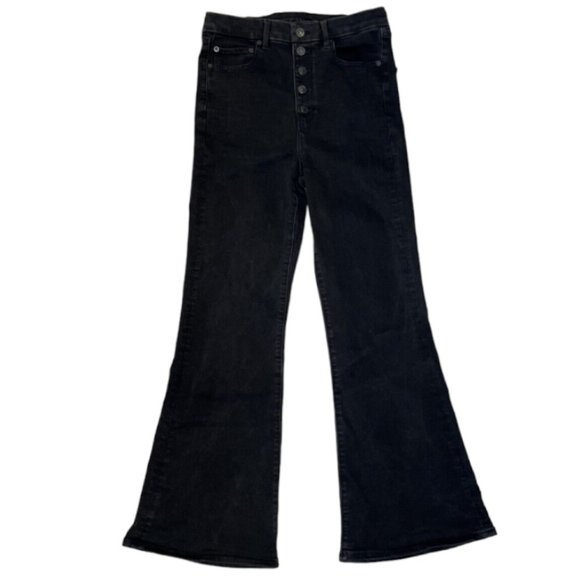 American Eagle Outfitters Jeans American Eagle Curvy Highest Rise Flare Jeans Womens Size 8